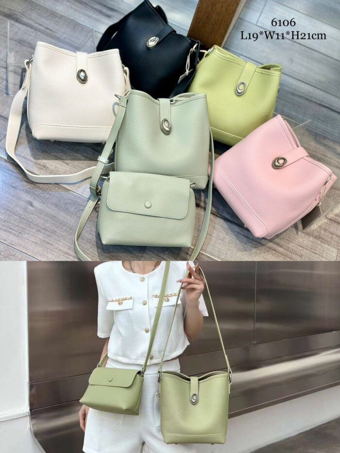 Handbags Purses for Women - Soft Top Handle Handbag Shoulder Bag6106 - Tradedubai.ae Wholesale B2B Market