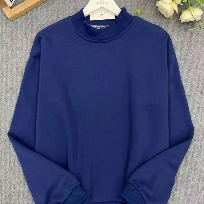 Huamian sweatshirts Half turtleneck solid color sweatshirt for couples - Tradedubai.ae Wholesale B2B Market