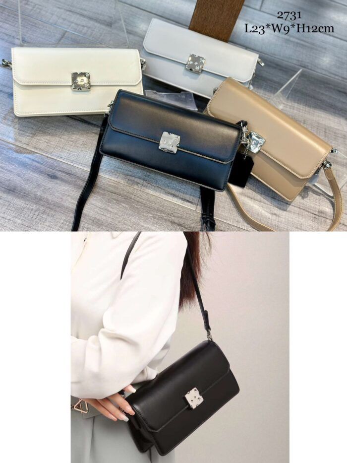 Ladies Fashion zipper shoulder bag 2731