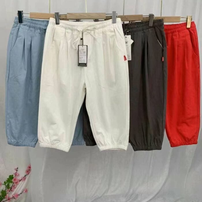 Mens three-quarter legged casual pants - Tradedubai.ae Wholesale B2B Market