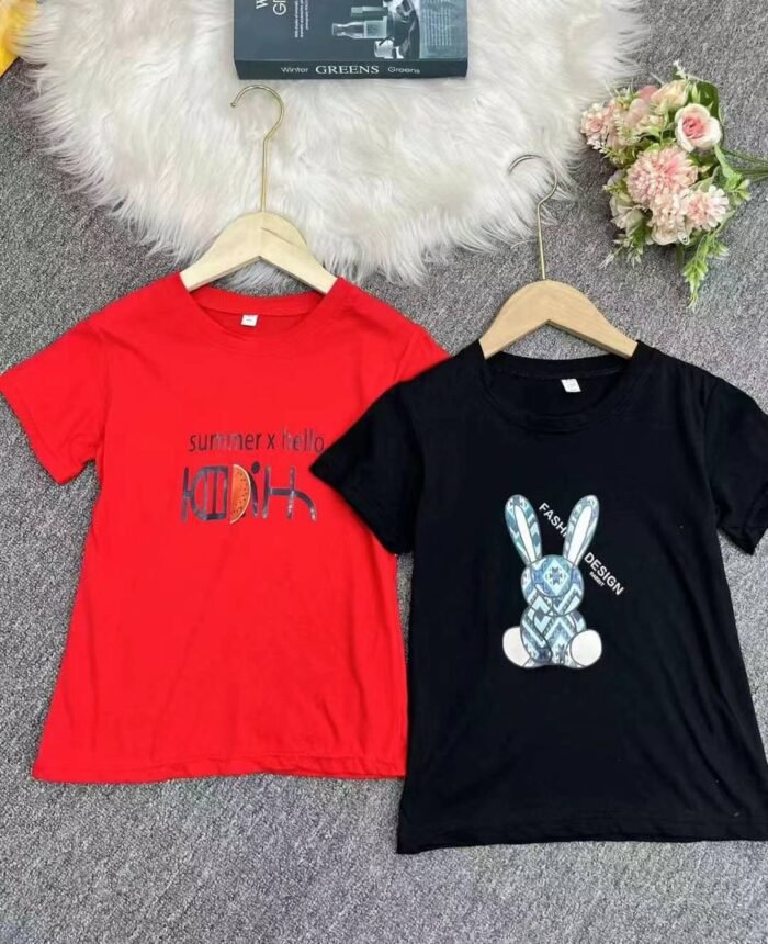 Pure cotton T-shirts for boys and girls - Tradedubai.ae Wholesale B2B Market