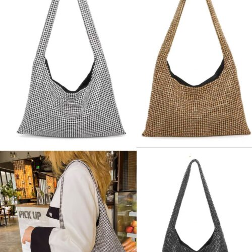 Purses for Women Bride Bridesmaid Sparkly Evening Handbag Bling Bag Shiny Purse for Party Club Wedding 3006