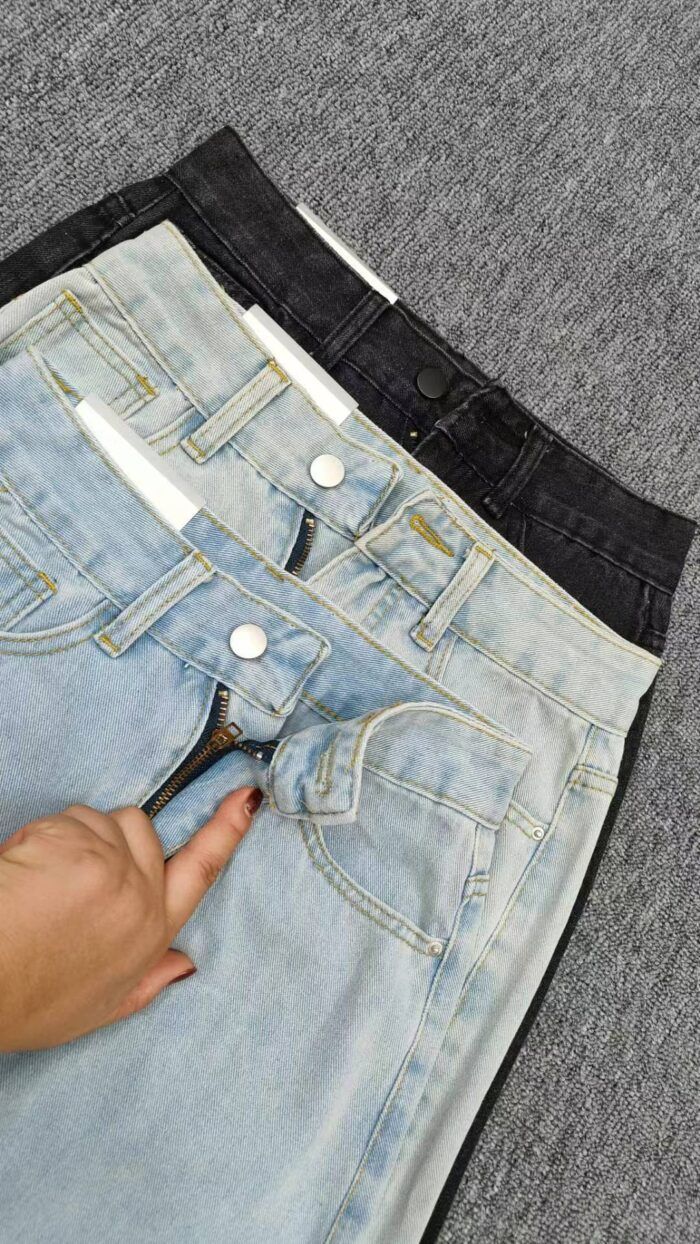 Washed cotton small waist denim skirt - Tradedubai.ae Wholesale B2B Market