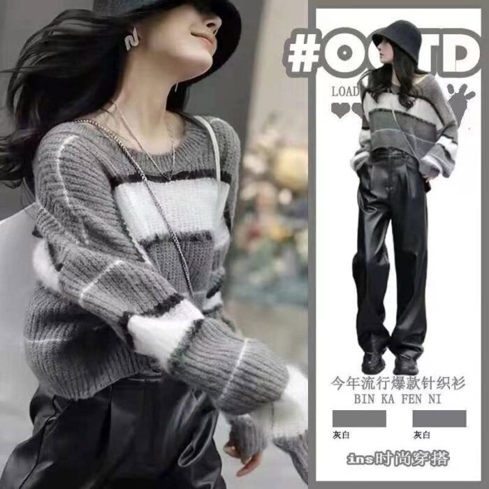 Yuanqing Mohair internet celebrity sweater - Tradedubai.ae Wholesale B2B Market