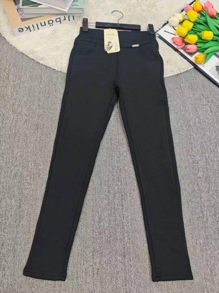 large-size high-stretch plus fleece mom pants - Tradedubai.ae Wholesale B2B Market