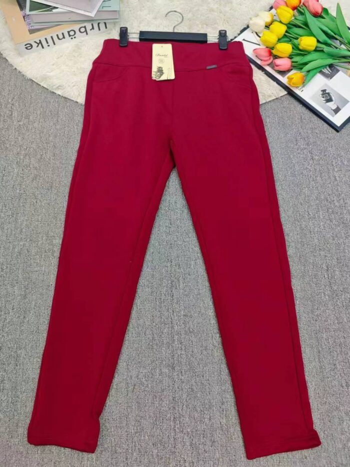 large-size high-stretch plus fleece mom pants - Tradedubai.ae Wholesale B2B Market