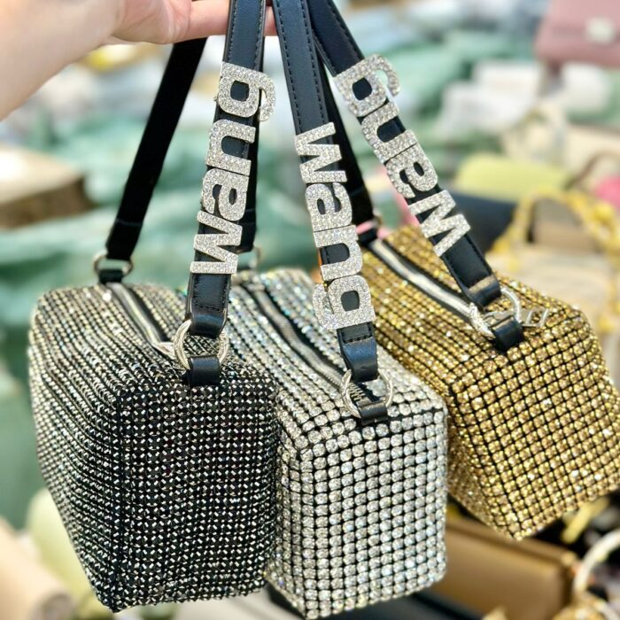 Crystal Crossbody Bag Silver Rhinestone Purse Silver Purse for Prom Evening Bag for Women - Tradedubai.ae Wholesale B2B Market