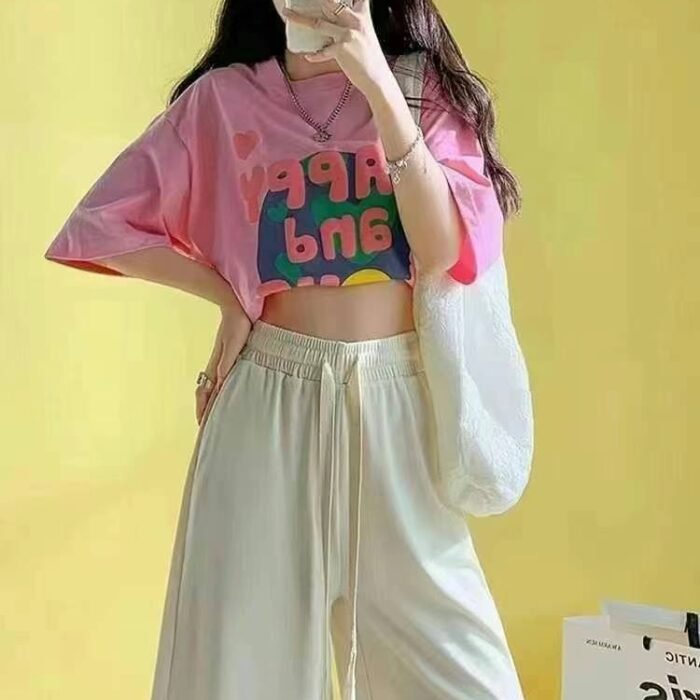 trendy casual womens trousers with 5-point length - Tradedubai.ae Wholesale B2B Market