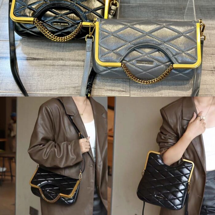 womens handmade woven acrylic beaded bag retro hand-held 2081 - Tradedubai.ae Wholesale B2B Market