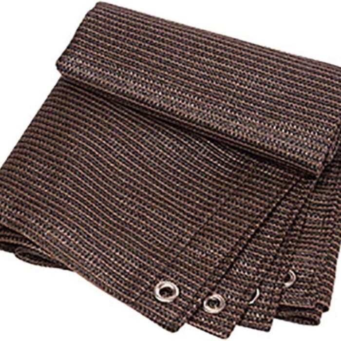 Brown 12-Pin Edging Sunshade Net (5x8m) 80 G / m³ MOQ : 1Box - Tradedubai.ae Wholesale B2B Market