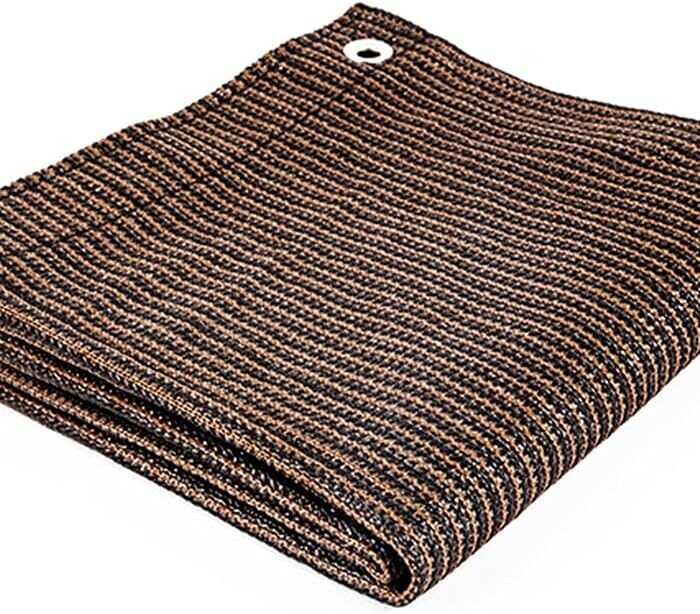 Brown 12-Pin Edging Sunshade Net (3x10m) 80 G / m3 MOQ : 1 Box - Tradedubai.ae Wholesale B2B Market