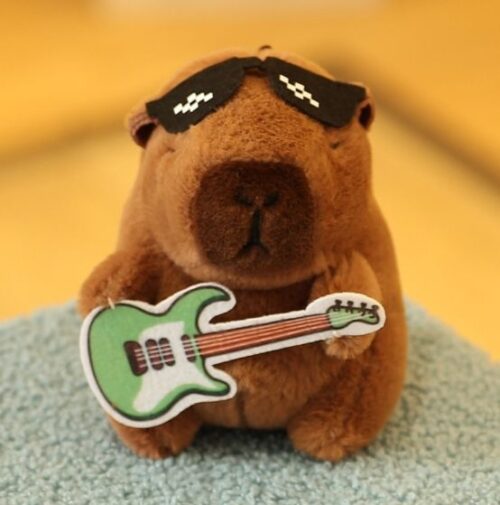 Capabala Capybara Guitar-12cm 2 - Tradedubai.ae Wholesale B2B Market - Tradedubai.ae Wholesale B2B Market