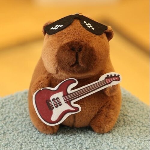 Capabala Capybara Guitar-12cm - Tradedubai.ae Wholesale B2B Market - Tradedubai.ae Wholesale B2B Market