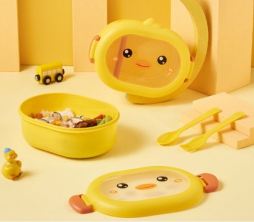 1000ml Chicken Lunch Box (Including Spork)20*15.5 * 7.6cm M0Q :1B0X - Tradedubai.ae Wholesale B2B Market