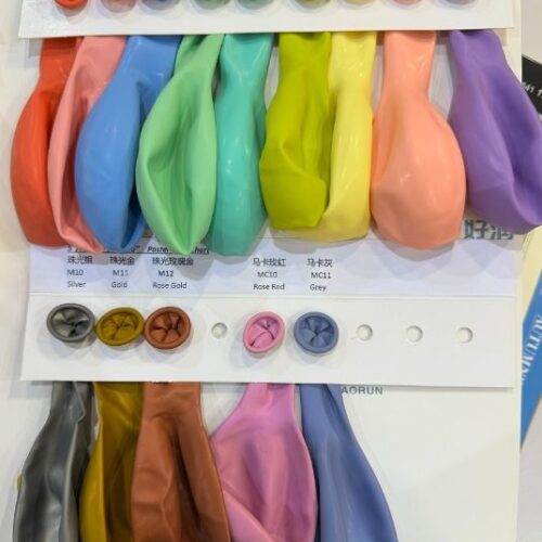 12-Inch 3.2G Pearlescent Color Series Rubber Balloons MOQ :1B0x