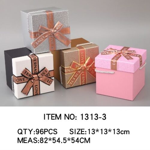 1313-3 Packing Box (13+13* 13cm) MOQ : 1 B0X