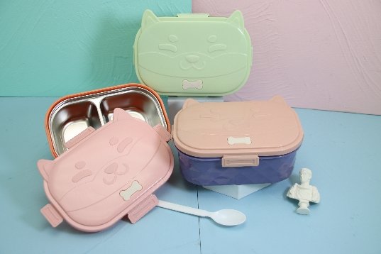2285 Lunch Box (304 Stainless Steel)-Bag MOQ:1 B0X - Tradedubai.ae Wholesale B2B Market