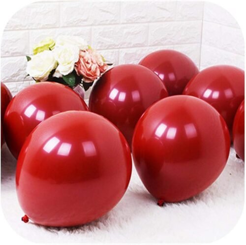 50 Double-Layer Pomegranate Red 10-inch 4.4G Balloons MOQ :1 Box - Tradedubai.ae Wholesale B2B Market