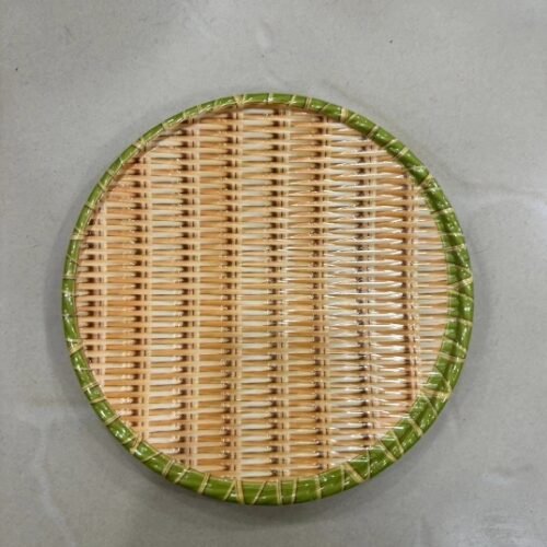 26cm Bamboo Series Melamine Plate MOQ:1 B0X