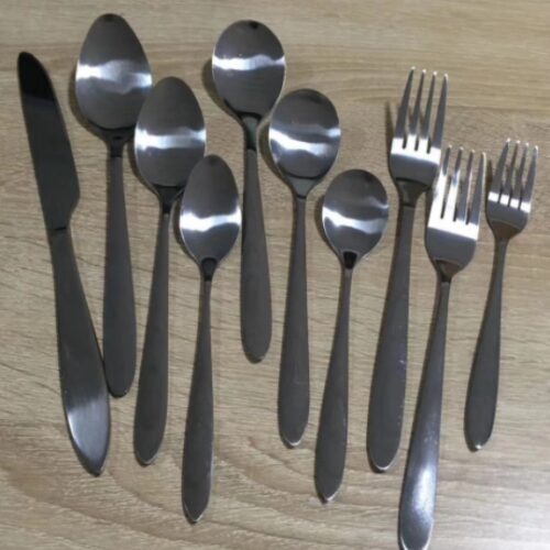 410 Light Handle 3# round Spoon MOQ:1 B0X