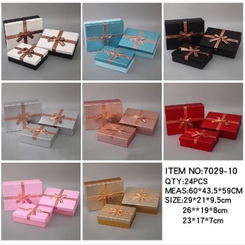 7029-10 Packing Box (Suit) MOQ : 1 Box