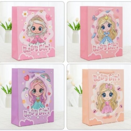 98012l Flat Printing Gift Bag (31*12* 40cm) MOQ:1 B0X