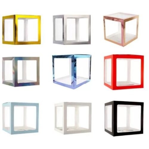 Balloon Box without Letters (4 Pcs /Set, 27*27*27cm) MOQ: 5B0X
