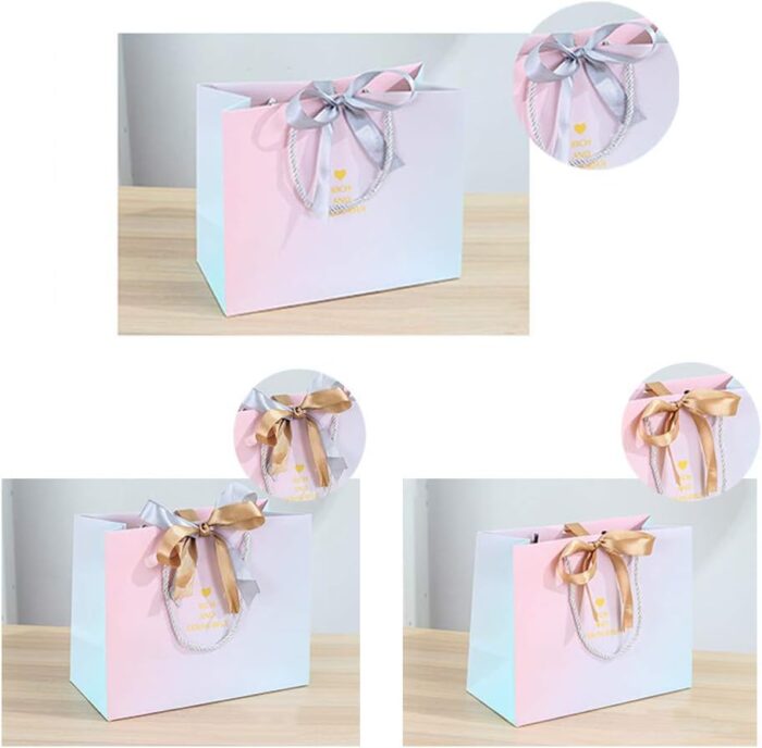 Fashion Gradient Color Gift Bag Small Size 16*10*18 - Tradedubai.ae Wholesale B2B Market