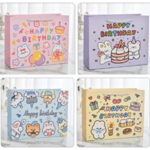 HD-8087L Flat Printing Gift Bag (32*25*11.5cm) MOQ: 1BoX