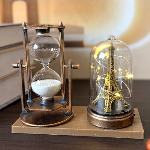 Hourglass Tower Night Light Ornaments MOQ:1 BOX