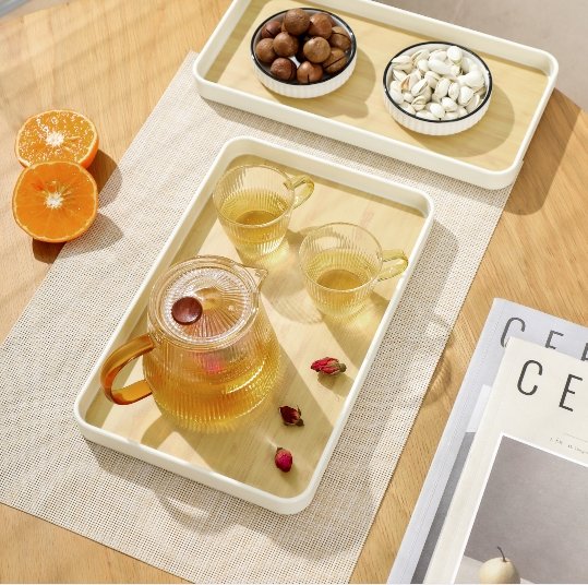 Medium Tea Tray 30*19* 2.4cm MOQ :1B0X - Tradedubai.ae Wholesale B2B Market