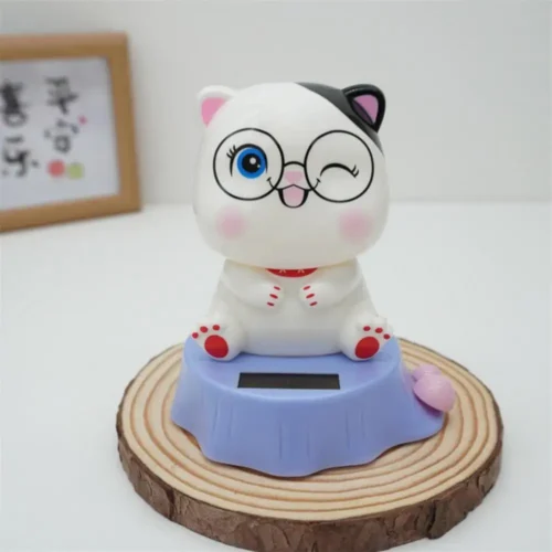 Nodding Garden Little Cat (11*10 * 11cm) MOQ : 1B0X