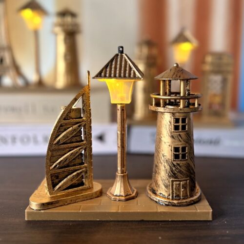 Lighthouse Street Lamp Ornaments MOQ :1 B0X