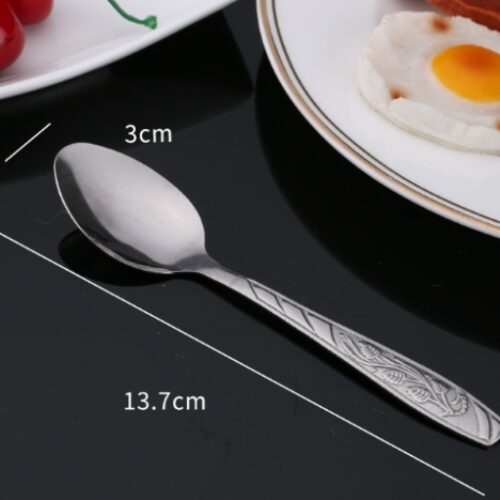 Phoenix Tail Double Beads Spoon 22G Card (1 Card = 12) MOQ :1B0X