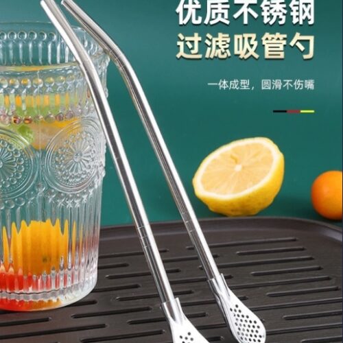 Straw spoon Moq:1B0x