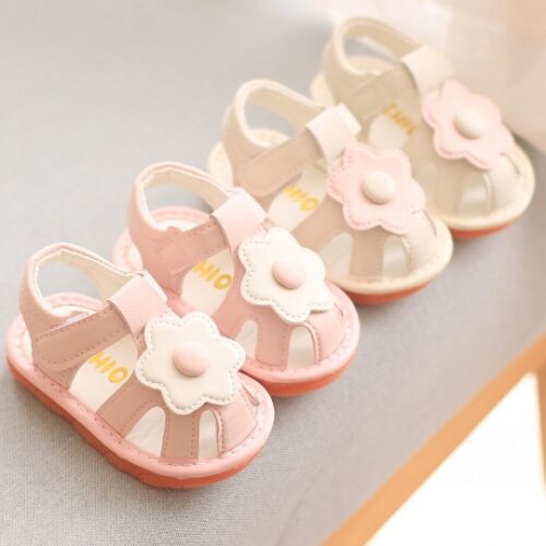 Summer Baotou Anti-Kick Call Princess Toddler Shoes MOQ :1 B0X