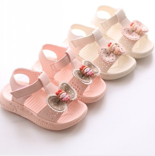 Summer Bow Princess Style Girls' Shoes MOQ :1 B0X - Tradedubai.ae Wholesale B2B Market