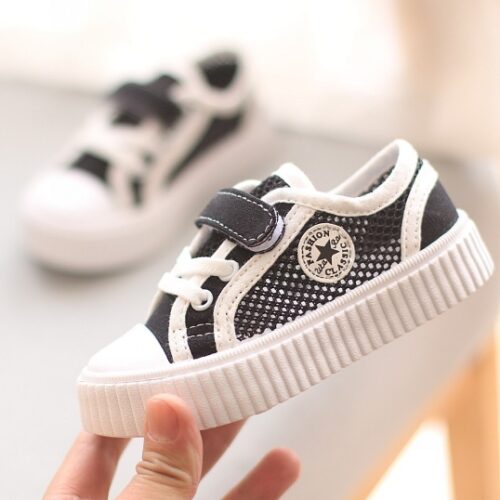 Summer Children's Mesh Hollowed-out Breathable Board Shoes