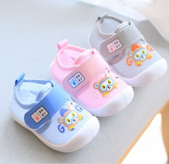 Summer Mesh Surface Hollowed Breathable Toddler Shoes Soft Bottom 0-1 1 2 Years Old (Small Size) - Tradedubai.ae Wholesale B2B Market