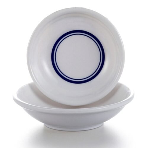 TG-133 (2.9-nch round Dish) Blue Edge A57.3 * 7.3*2.1cm-Custom Delivery Period 20 Day