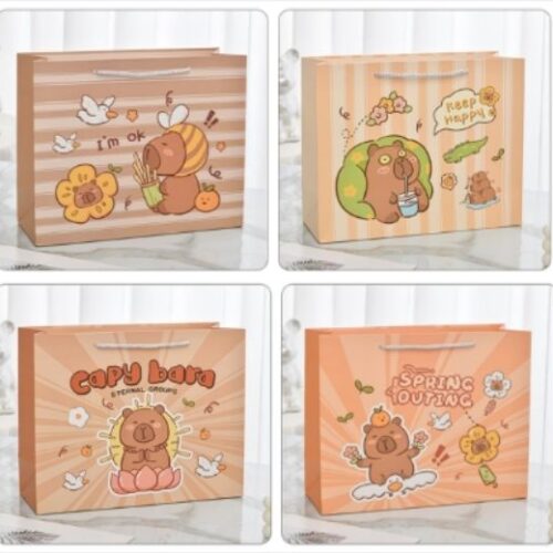 HD-8090L Flat Printing Gift Bag (32*25*11.5cm) MOQ:1 B0x