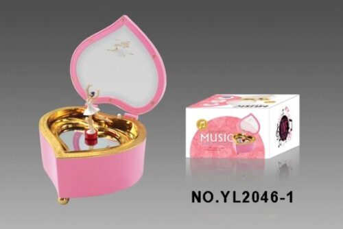 Y12046 Little Peach Heart Dancer Music Box (3 Colors) 12*12.7* 6.8cm MOQ : 1B0X - Tradedubai.ae Wholesale B2B Market Y12046 Little Peach Heart Dancer Music Box (3 Colors) 12*12.7* 6.8cm MOQ : 1B0X - Tradedubai.ae Wholesale B2B Market