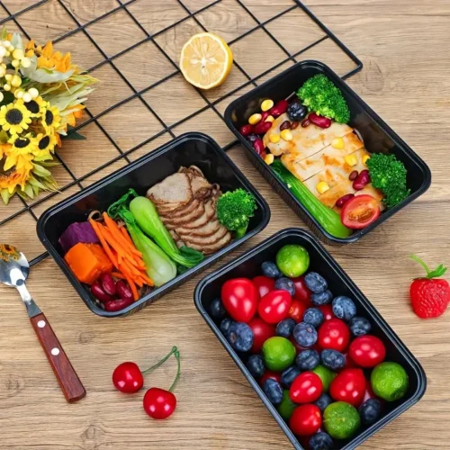 Japanese-Style Square Box 750 -plastic food container -Food Storage Box with Cover - Tradedubai.ae Wholesale B2B Market Japanese-Style Square Box 750 -plastic food container -Food Storage Box with Cover - Tradedubai.ae Wholesale B2B Market