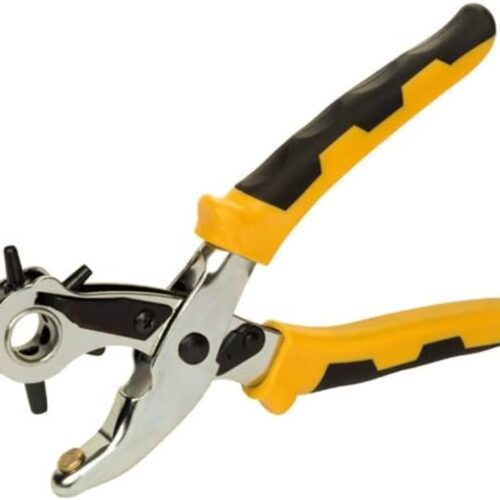 21.5 Leather Hole Punching Pliers, Belt Hole Puncher, Belt Craft Tool Long Service Life Belt Hole Puncher