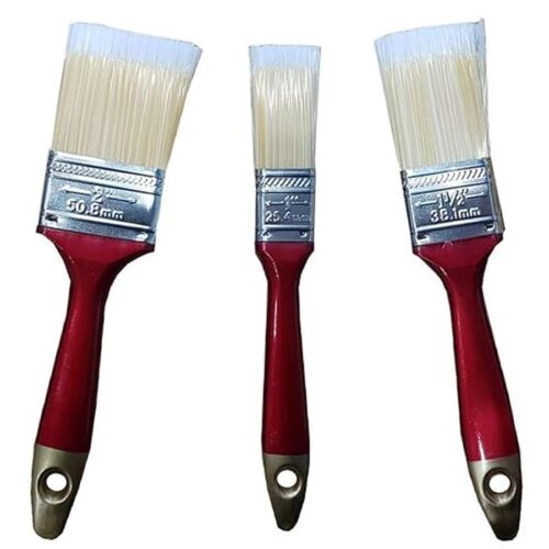 3PCS Mixed Sizes Paint Brush Set for a Smooth Finish with Emulsion, Gloss, Satin on Walls, Ceilings, Woodwork, Metal -598 - Tradedubai.ae Wholesale B2B Market