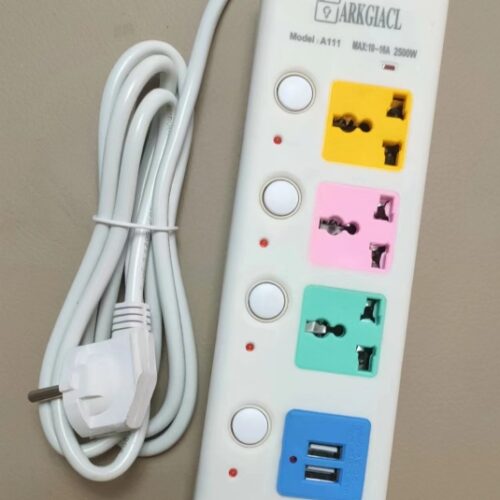 4.5 M 111A Power Strip (Bag Packaging) MOQ:1B0X