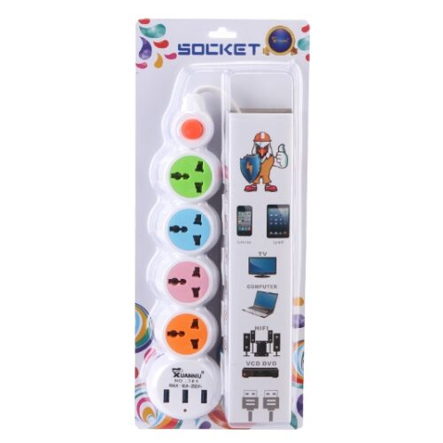 4.5 M 503 Power Strip (Bag Packaging) MOQ:1 B0X