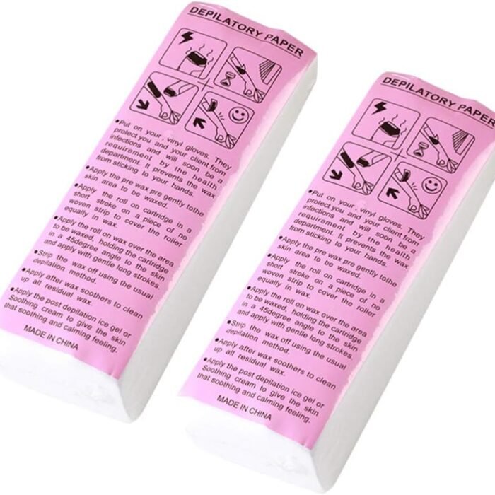 50 Pieces Depilatory Paper-Hair Removal Wax Paper - Tradedubai.ae Wholesale B2B Market