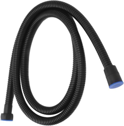 Shower Hose Extra Long, Pressure Resistance Heat Resistant Explosion Proof Shower Hose - Black Shower Pipe (150cm)