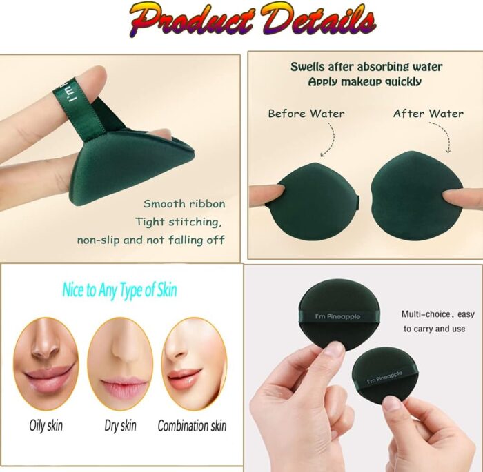 FP96 Makeup Sponge, Drop Style Foundation Blending Sponge, Latex-free Air Cushion Makeup Powder Puff - Tradedubai.ae Wholesale B2B Market